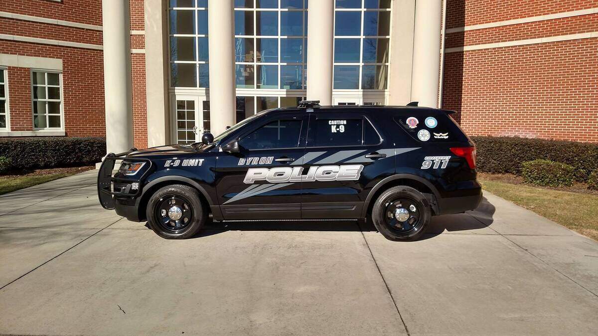 A Byron Police Department cruiser, pictured in 2016.