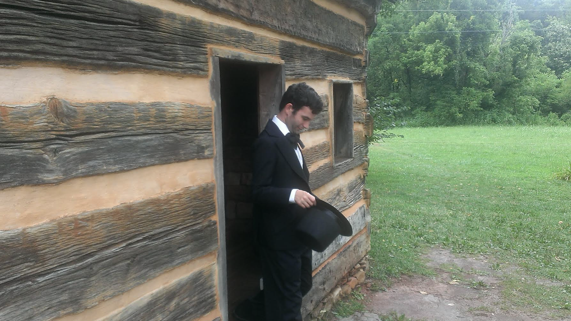 Enabling Abe. Macon man’s celebration of Abraham Lincoln emulates his own life.