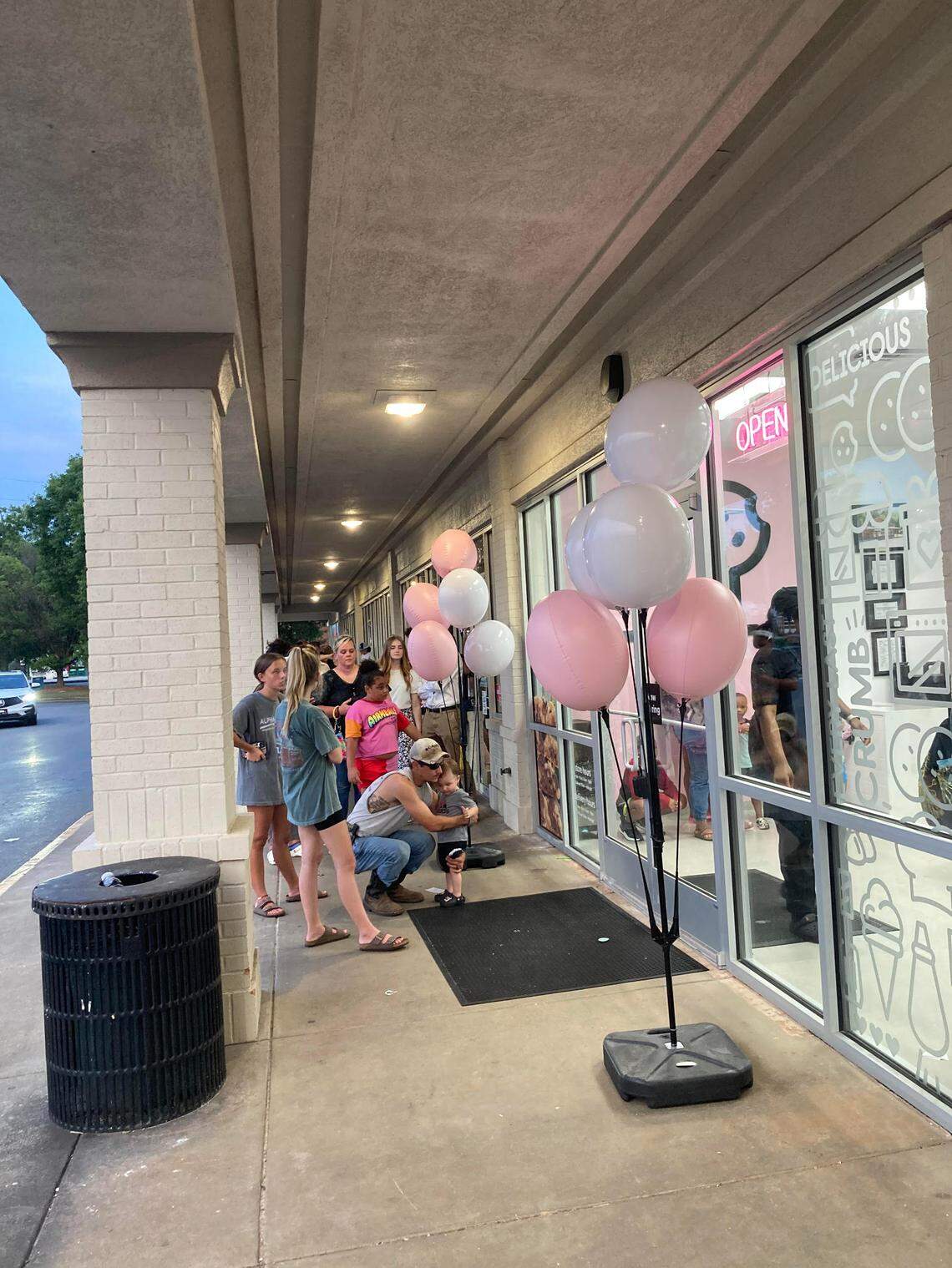 The wait was about 45 minutes Thursday night on “soft opening” day at the new Crumbl Cookies in Warner Robins, the first in Middle Georgia.