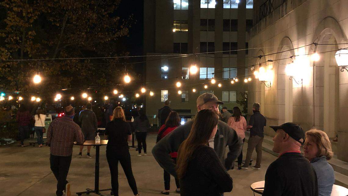 Hanging out on Macon City Auditorium’s patio listening to music has become a First Friday mainstay during the COVID-19 pandemic with health and fitness activities like yoga and pure barre sessions scheduled there other times of the month. Tonight, singer-guitarist Angel “Cash” Ocasio of Cash’s Juke Joint performs from 6 to 8 p.m.