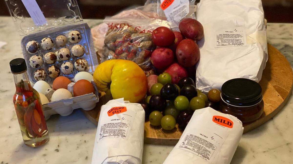 Secondhand Soil has boxes from local farms that Middle Georgia residents can buy to complete the local food cycle.