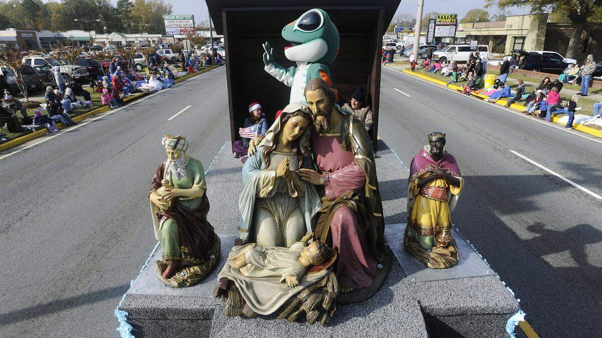 About 130 floats will be part of the 58th annual Robins Regional Chamber of Commerce Christmas Parade in Warner Robins.