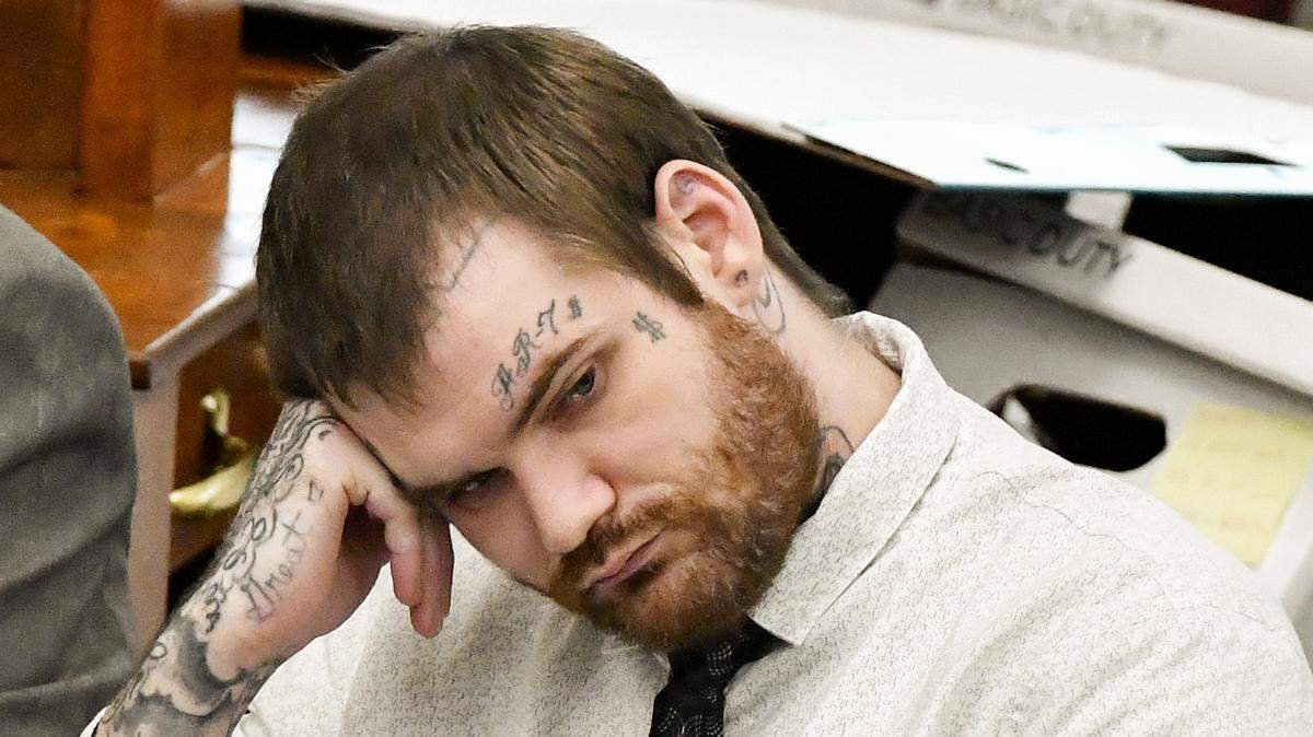Ricky Allen Dubose in court during closing arguments in his death penalty trial on Thursday, June 16, 2022.