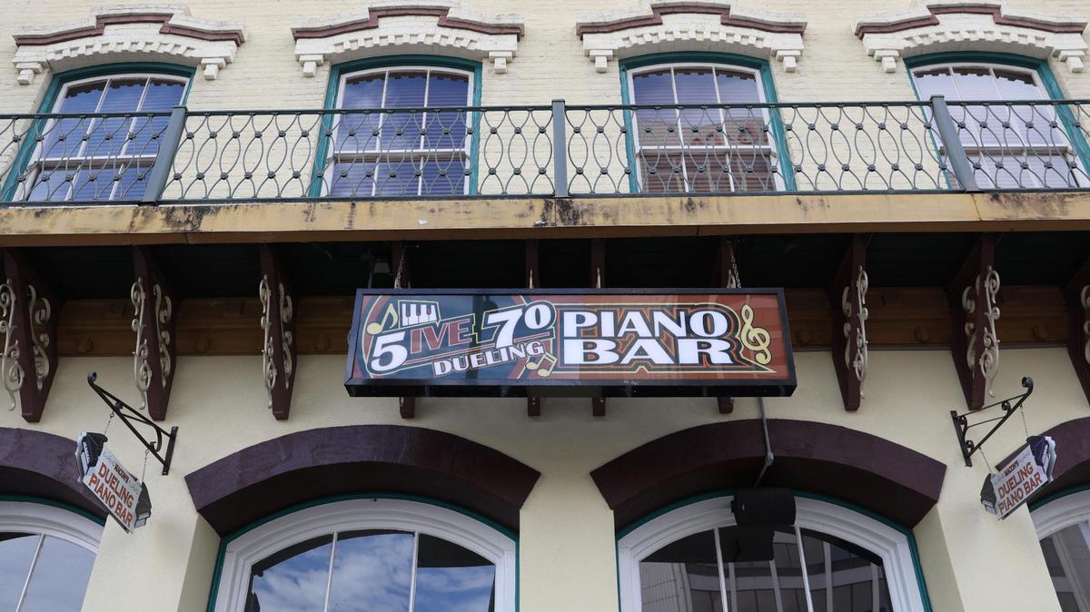 570 Dueling Piano Bar sits on Mulberry Street on Thursday, Jan. 23, 2025, in downtown Macon, Ga. The bar is under new ownership with a soft opening on Valentine’s Day.