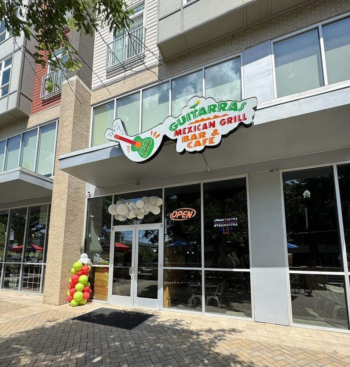 Guitarras Mexican Grill & Cafe is located on 781 Spring Street in downtown Macon.