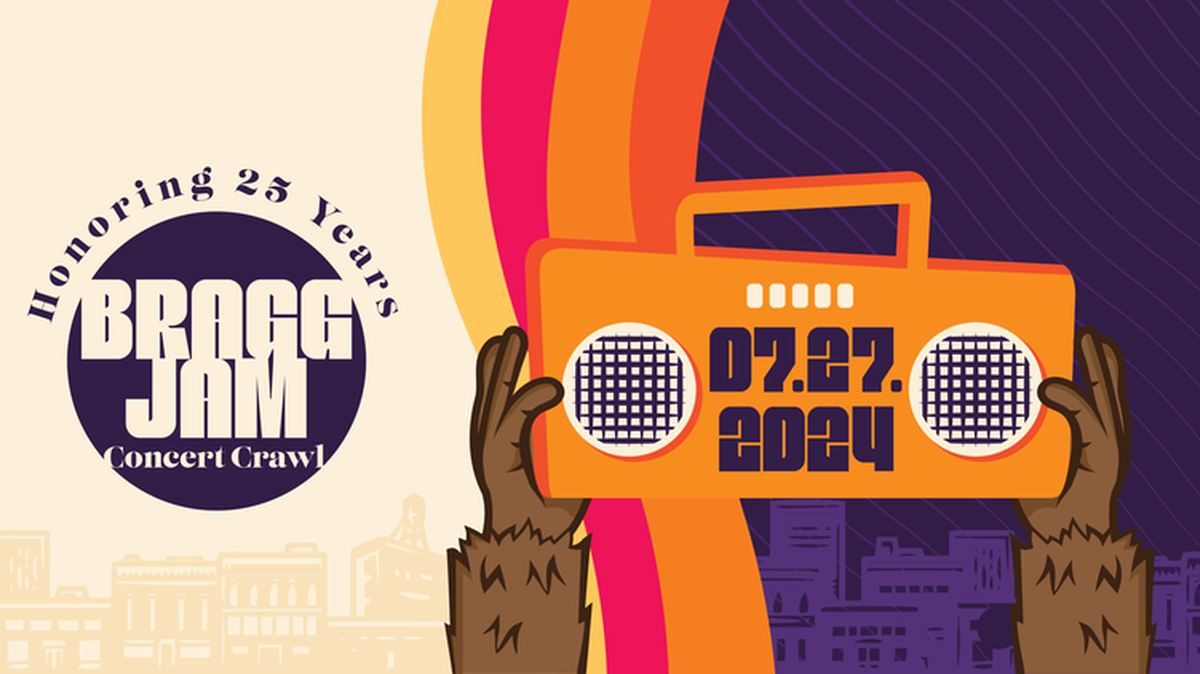 Bragg Jam is back for 2024. Here’s the lineup for the 25th year of the concert crawl.