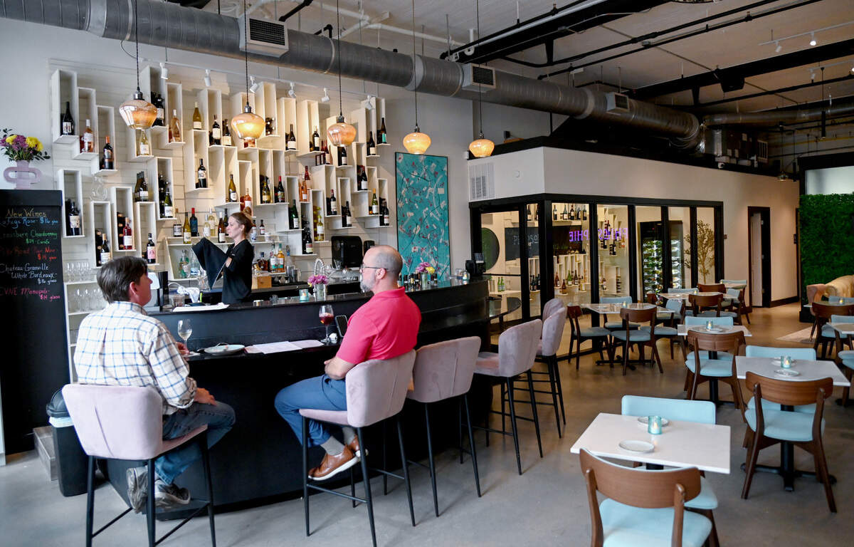 Dining room and bar at Philosophie at 616 Poplar St. in Macon.