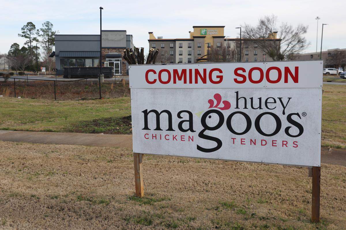 Future home of Huey Magoo’s Chicken Tenders at 1504 Sam Nunn Blvd. in Perry in the former Hardee’s location.