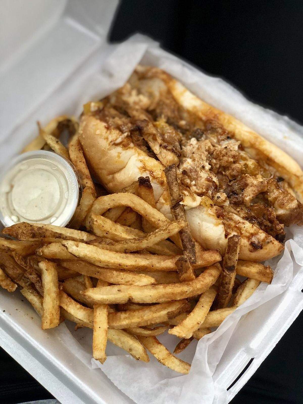 Jerk Chicken Philly at Jackie M’s & Son sandwich shop