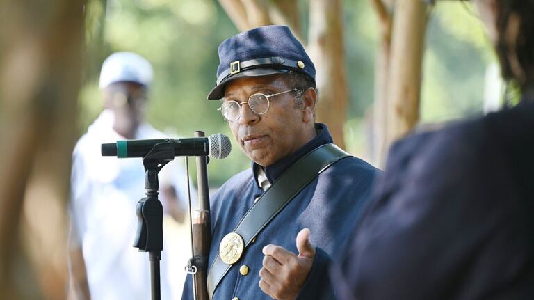 Thousands of Black Civil War troops organized in Macon. This vet keeps their history alive