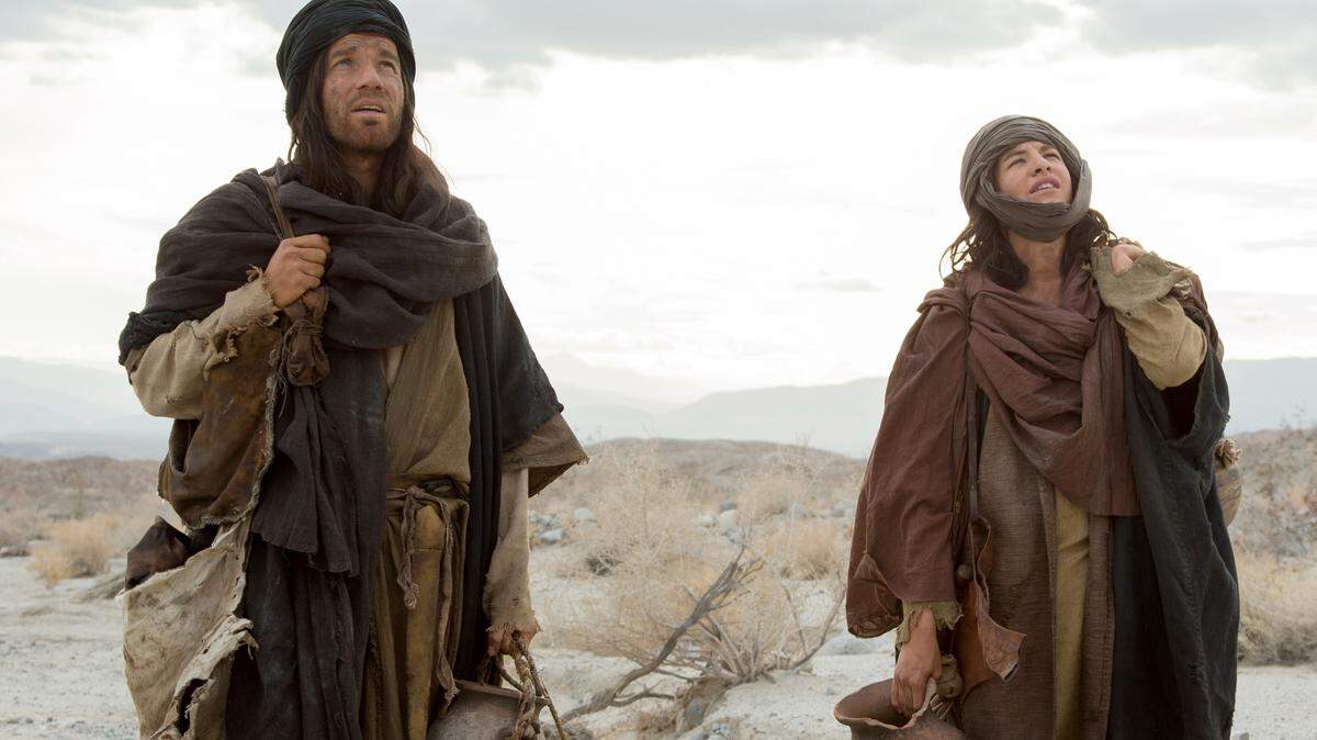 Left to right, Ewan McGregor and Tye Sheridan in "Last Days in the Desert."