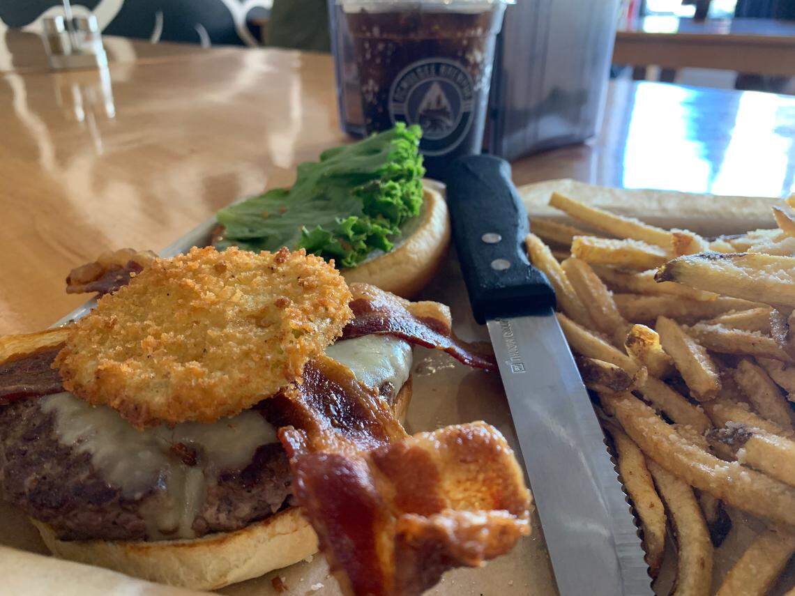 Ocmulgee Brewpub added the Juliette to its everyday menu after it won the Burger Week contest in 2018.
