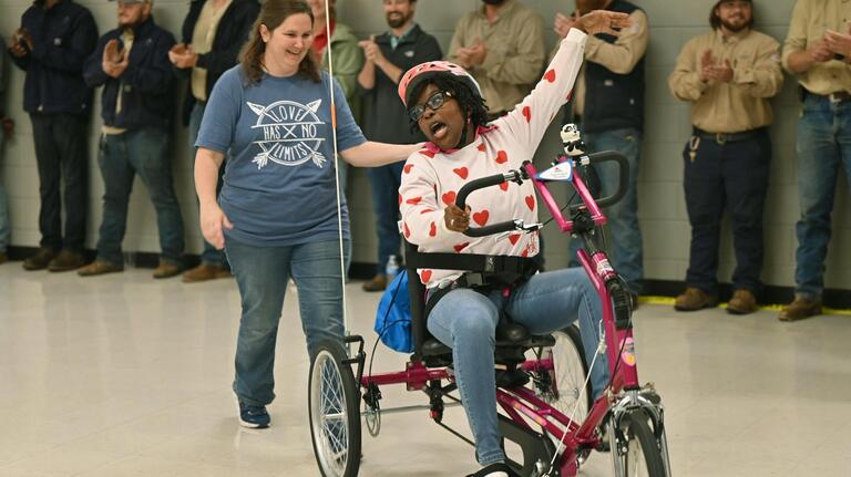 ‘Dreams have come true.’ Special-made bikes are life changing gifts for 2 Middle GA kids