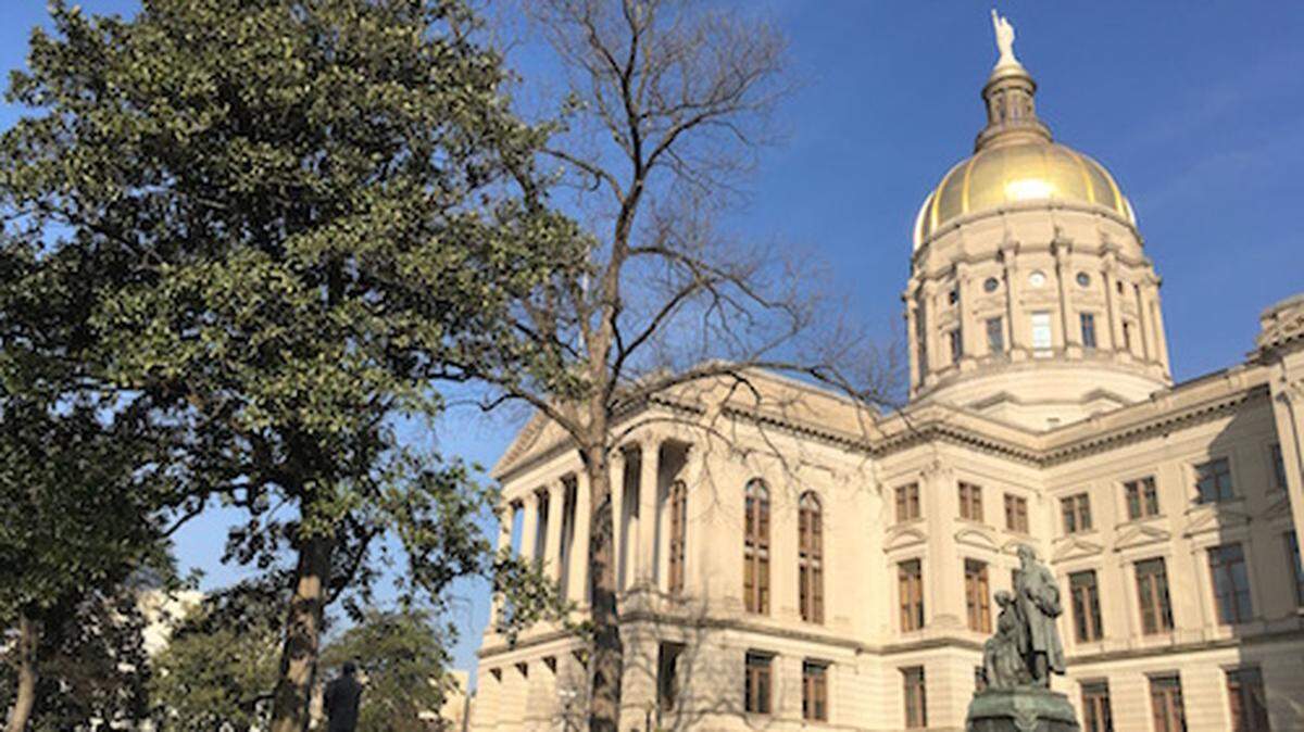 The state Capitol in Atlanta.