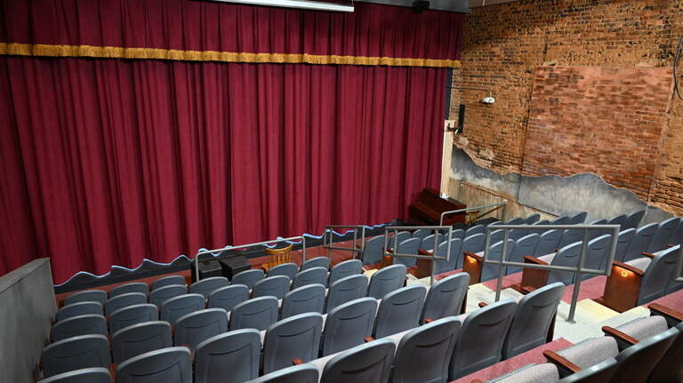 Closed nearly a year after a fire, this historic Forsyth theater makes a comeback