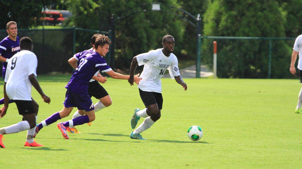 Jordan Duru and the Mercer Bears open their season Friday night at South Carolina.