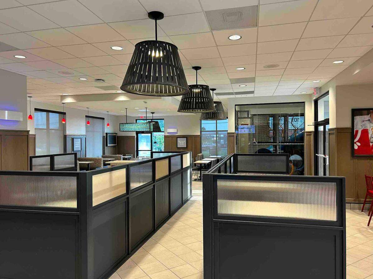 The first Chick-fil-A in Monroe County is about to open at 101 Industrial Park Road in Forsyth just off Interstate 75.