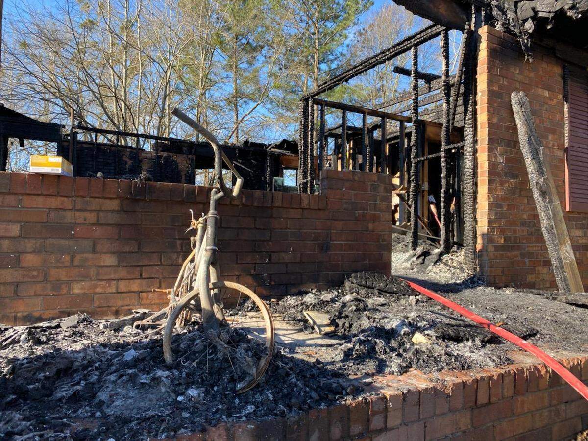 Two people were killed in a house fire on Old Zebulon Road in southwest Monroe County early Feb. 27, 2020.