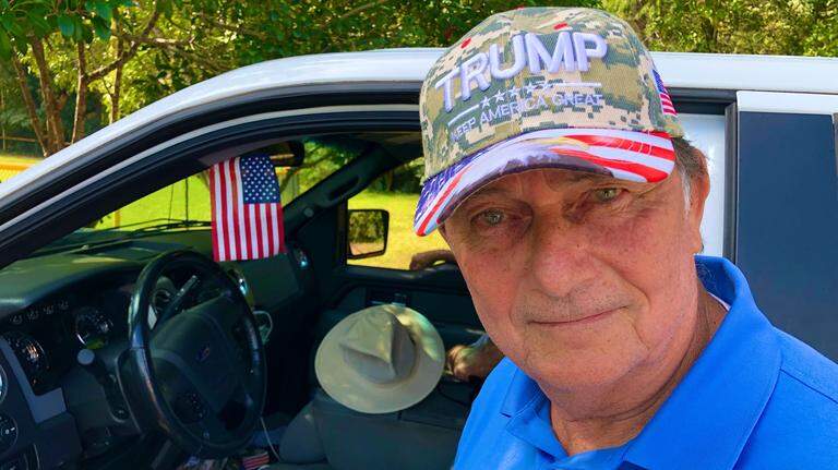 ‘Wish I could vote for him the third time.’ Trump voter in GA says future is at stake