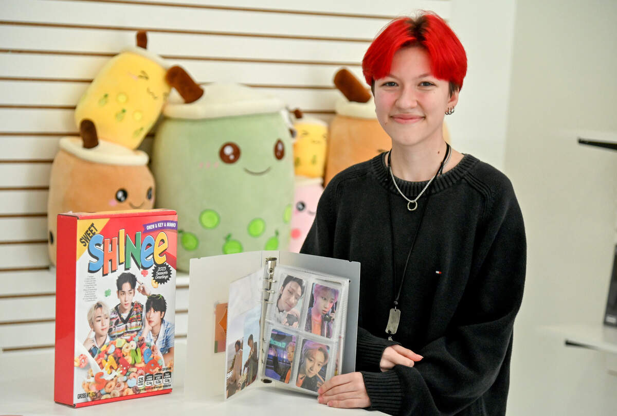 Chase Kiernan, founder and manager of Macon K-Pop at 2320 Ingleside Ave. in Macon.