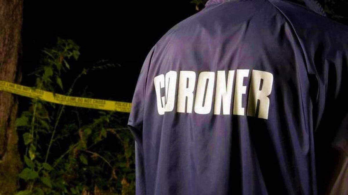 coroner stock image