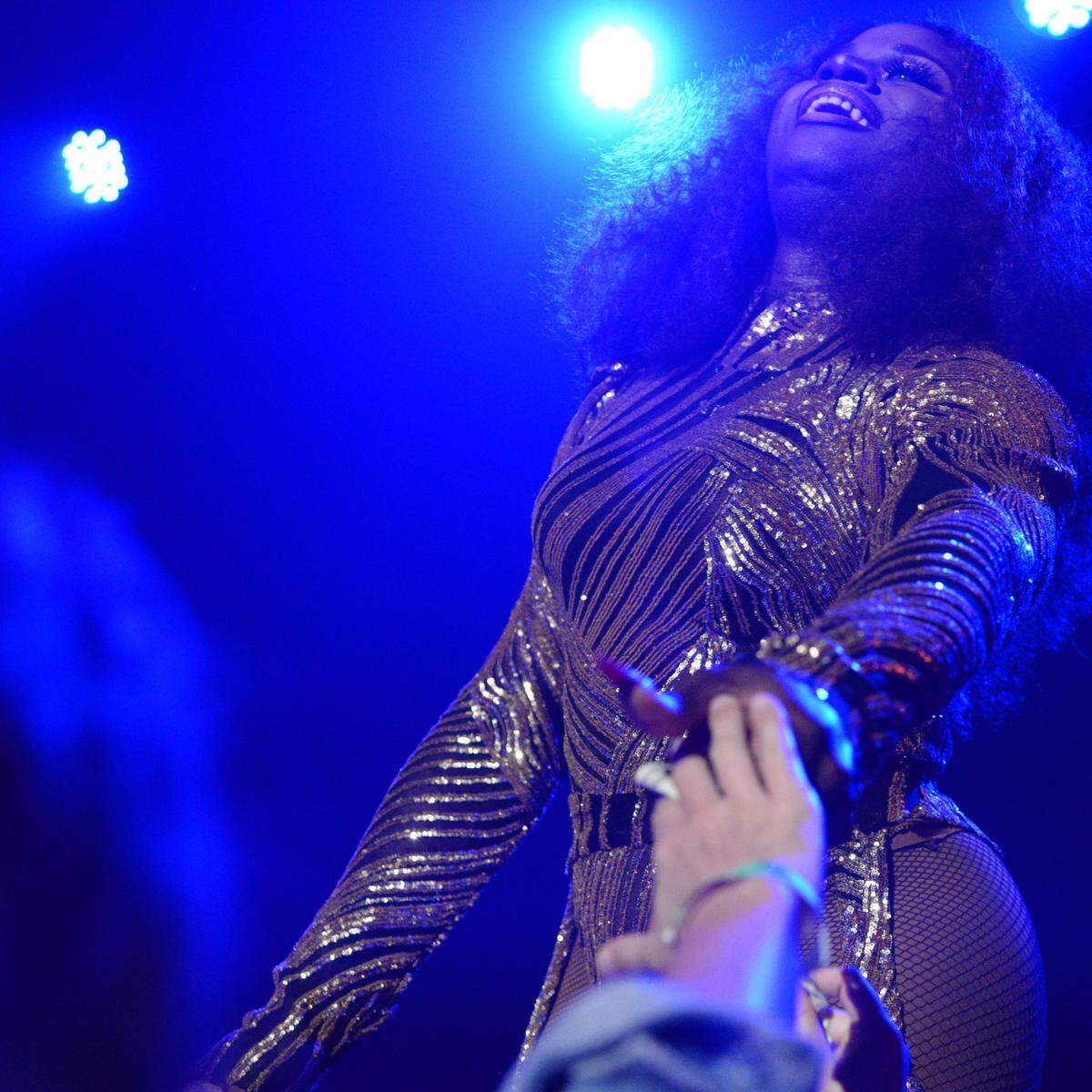 Lala Ri, a drag queen based in Atlanta, performs at the Hargray Capitol Theatre on Friday ahead of Macon Pride’s House Party event. She was a contestant on Season 13 of Ru Paul’s Drag Race, and she placed 10th and was voted Miss Congeniality by the other contestants.