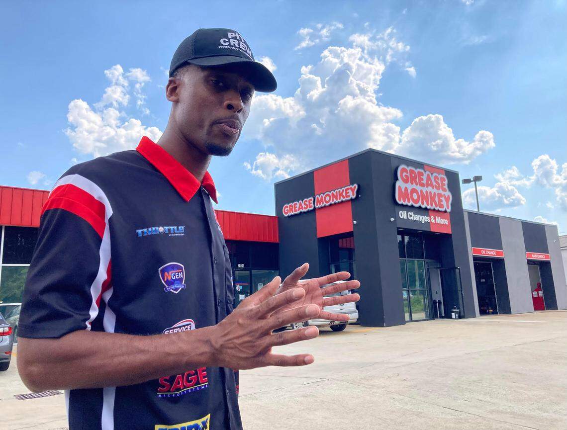 Jon Lockhart, assistant manager for the new Grease Monkey at 2305 Watson Blvd. in Warner Robins, talks about the what to expect at the new auto repair shop and giveaways planned for the grand opening Aug. 3-5.