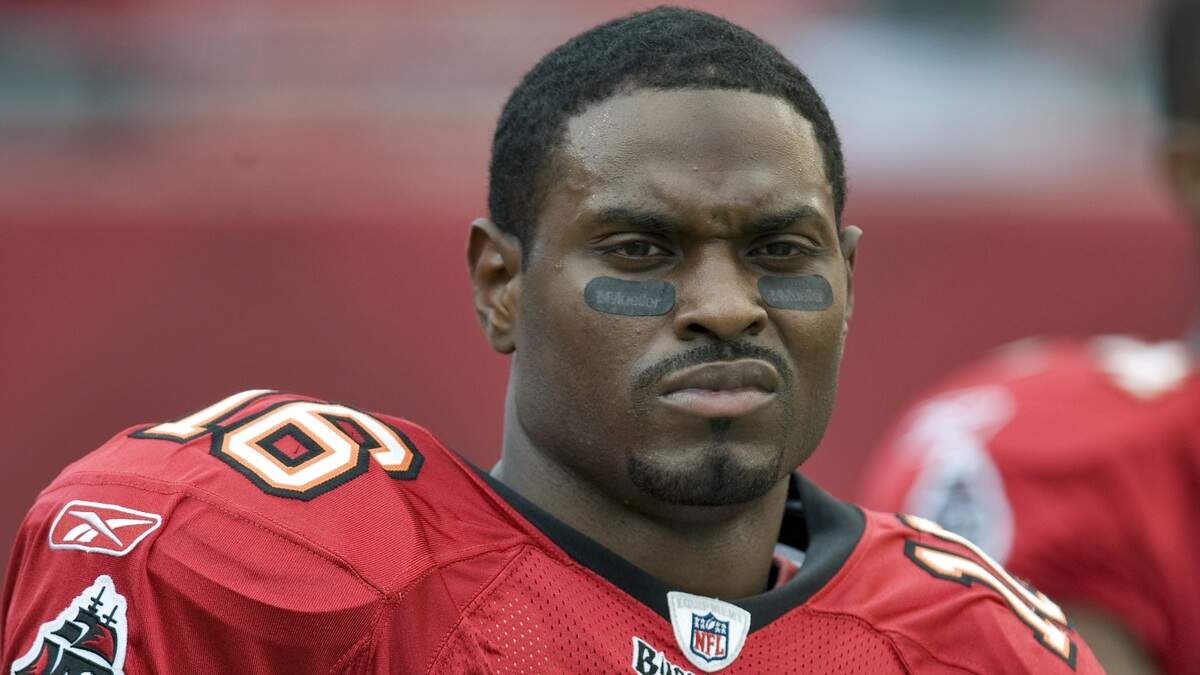 New Georgia assistant coach Cortez Hankton, when he was a receiver with the Tampa Bay Buccaneers.