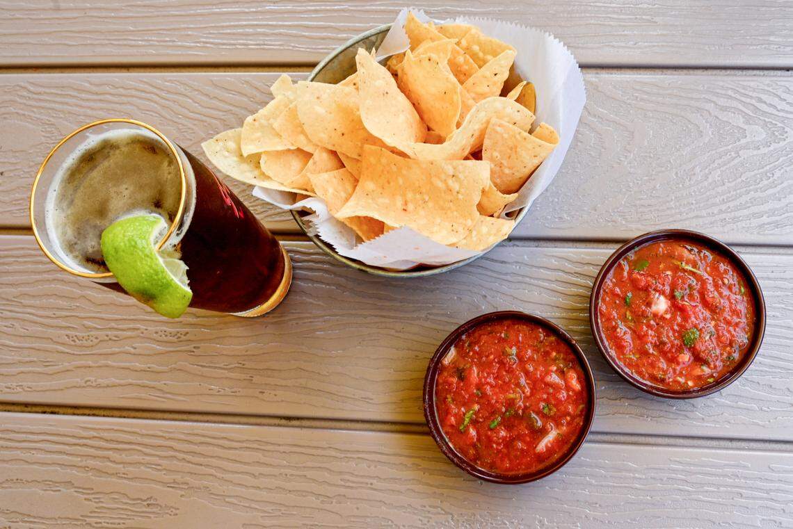 The family-recipe salsa at Margaritas at Mercer Village in Macon may be the best in Middle Georgia.