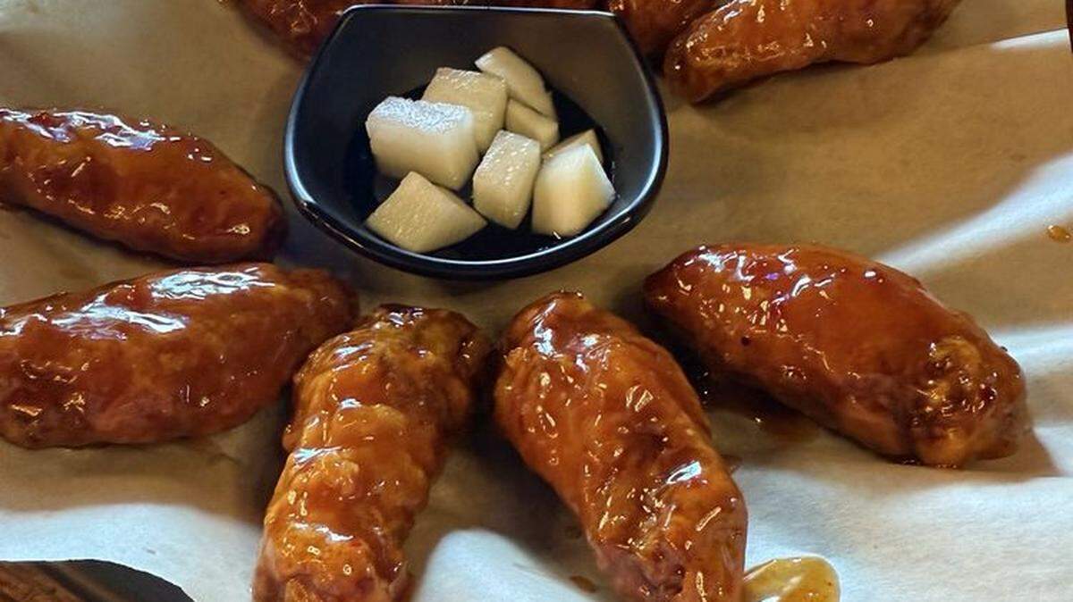 Mad for Chicken’s Korean wings in Youngstown, OH.