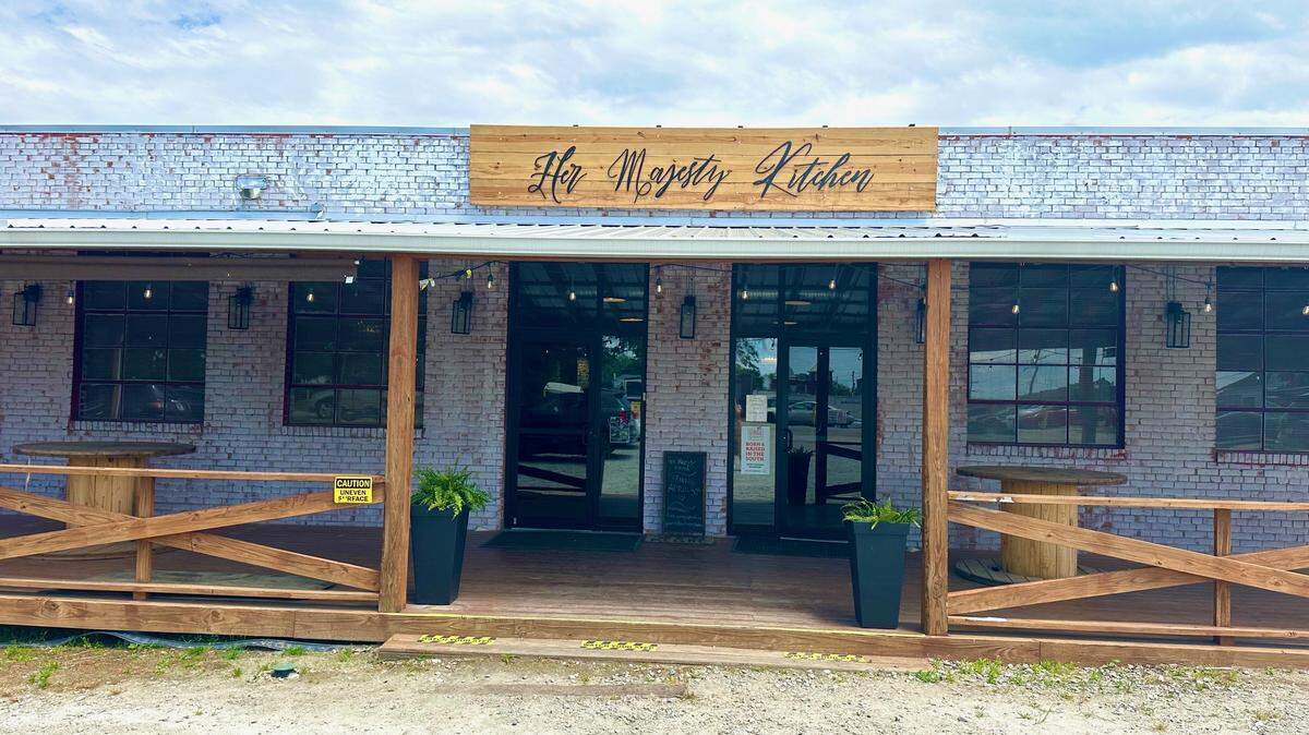 Her Majesty Kitchen in Forsyth, GA is a New Orleans inspired restaurant and bakery.