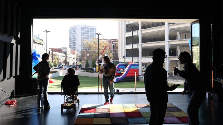 Modern tech, odes to the past. See inside Macon’s new Otis Redding Center to help youth