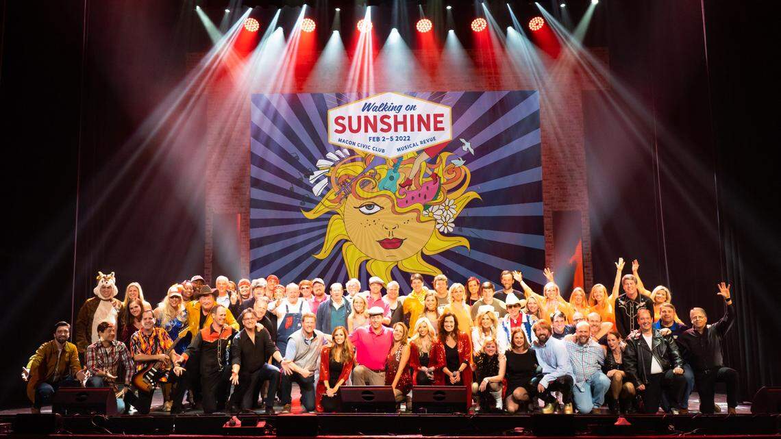 Macon Civic Club back to “Walking on Sunshine” for charities at Grand Opera House