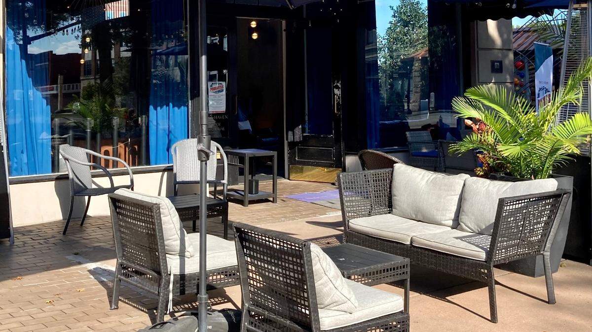 A Brooke Haven Lounge at 401 Cherry St., Suite 101, in downtown Macon. This photo was taken during NewTown Macon’s Tour of Progress in 2021.