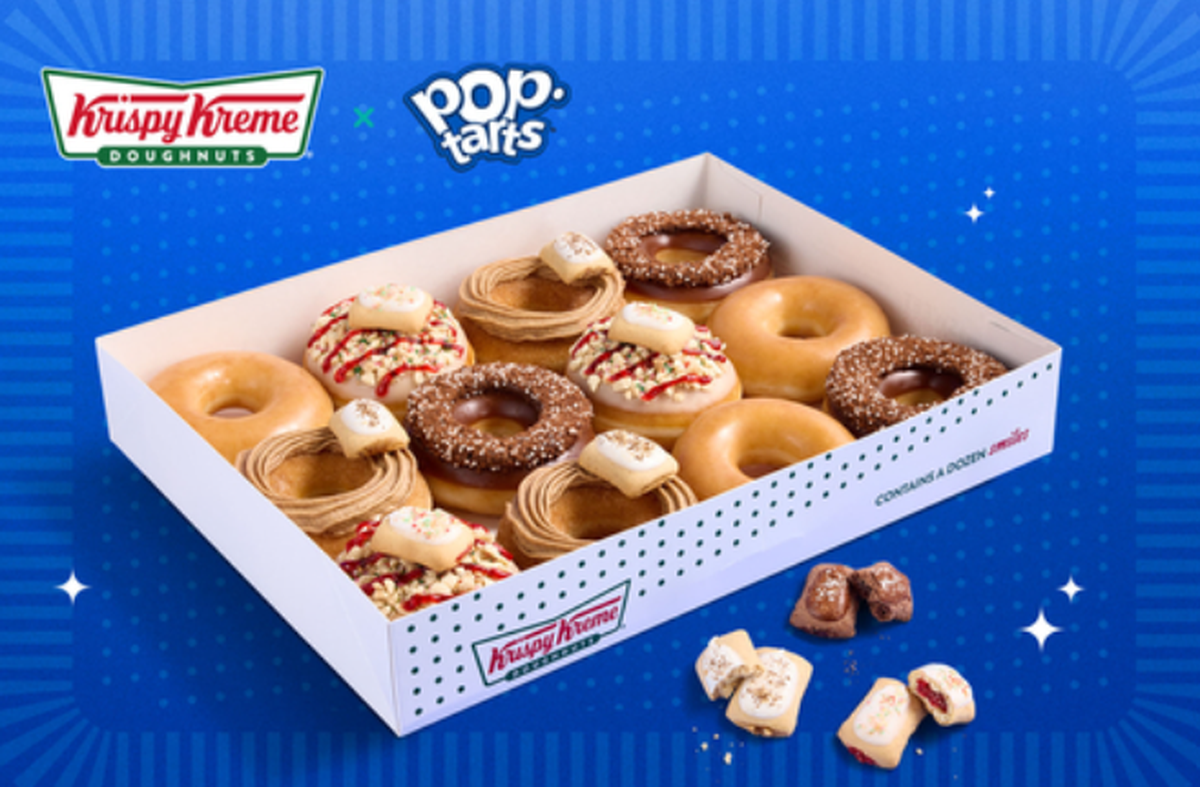 Krispy Kreme Doughnuts just launched their limited time Pop-Tarts collection.