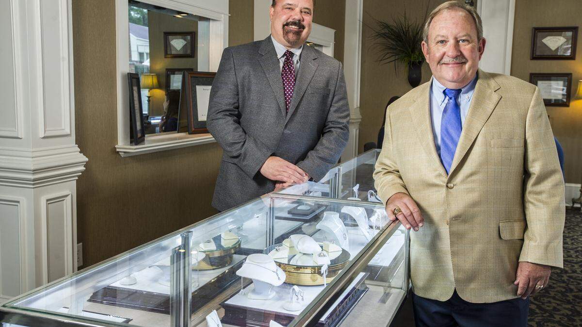 Sam Satterfield and Van Dempsey are owners of Satterfield & Dempsey Jewelers in Warner Robins.