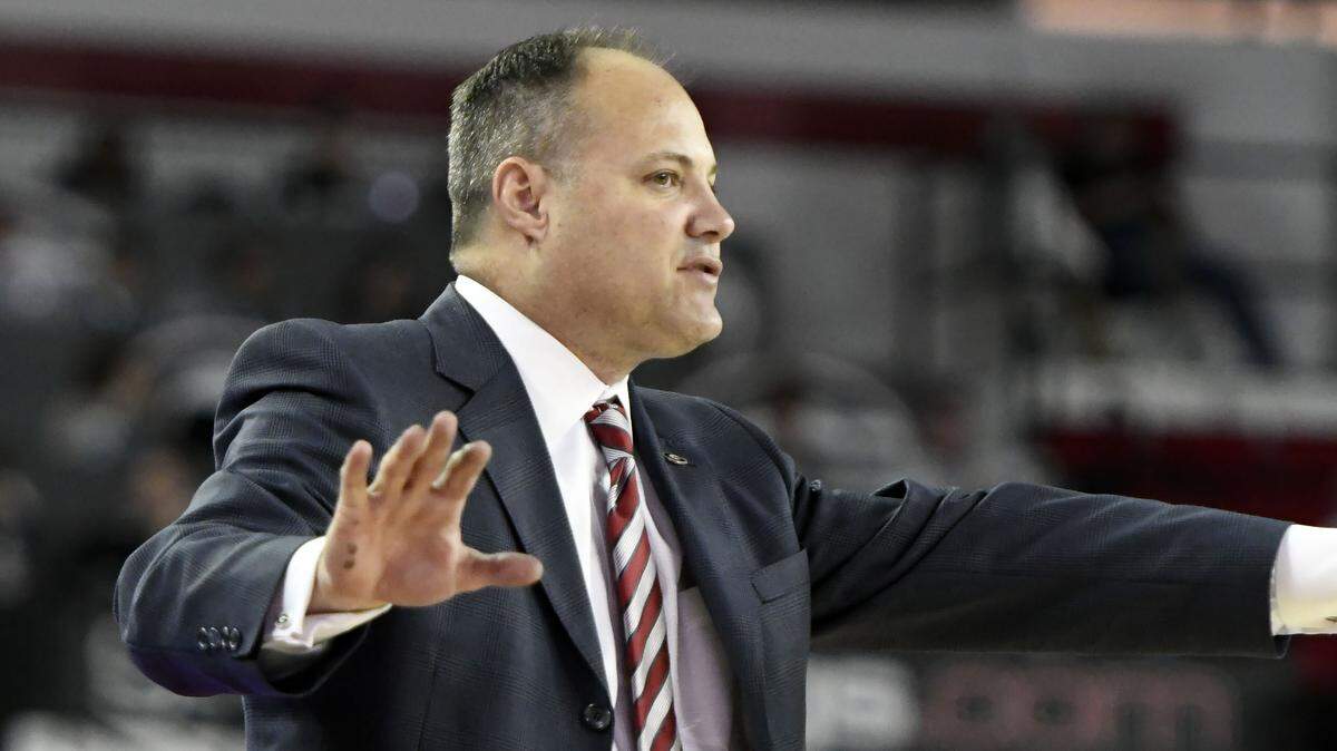 Georgia head coach Mark Fox.