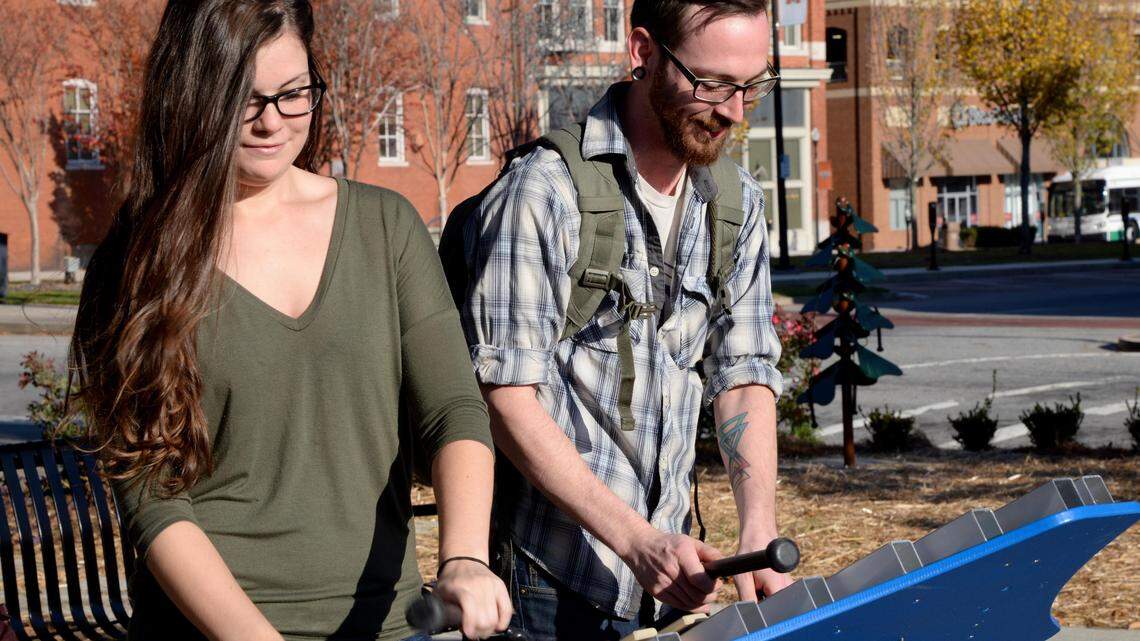 Have you seen the musical sculptures in downtown Macon? Here’s the story behind them