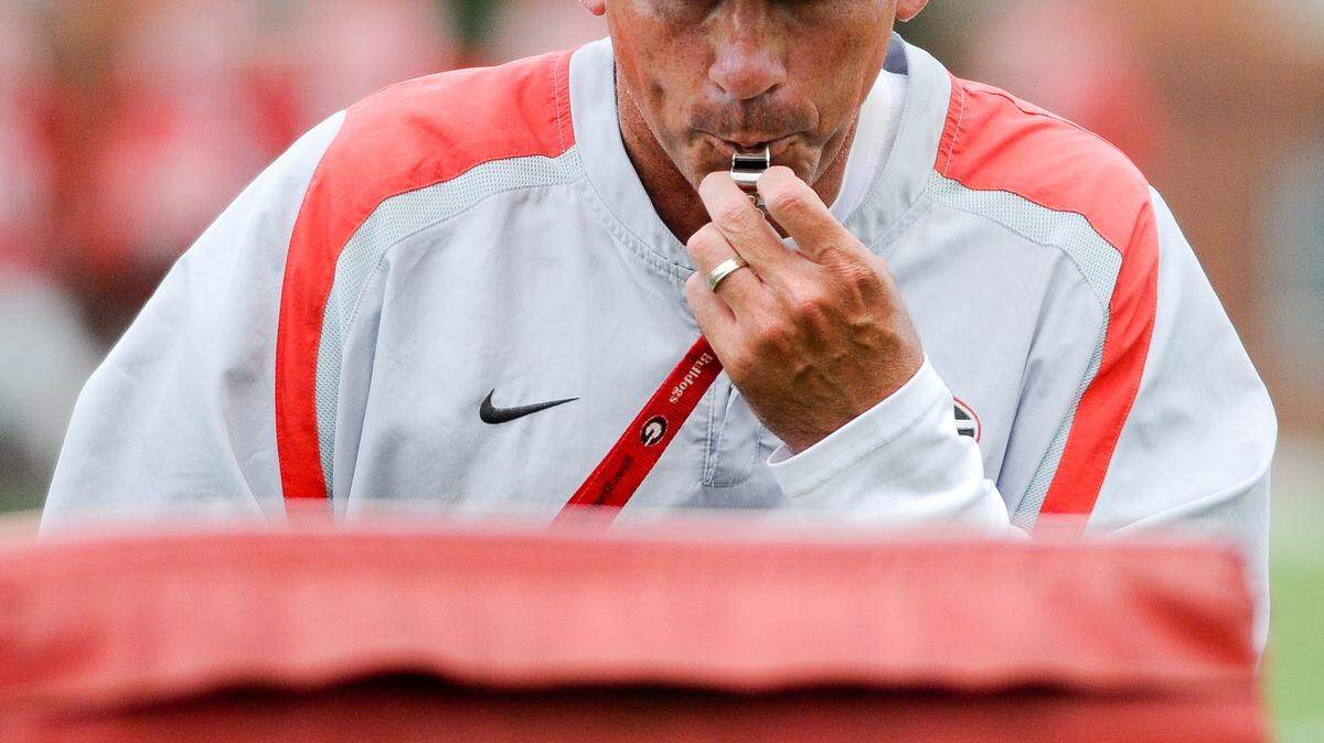 Georgia assistant coach John Lilly will call the plays for the offense in the TaxSlayer Bowl. (Sean Taylor)