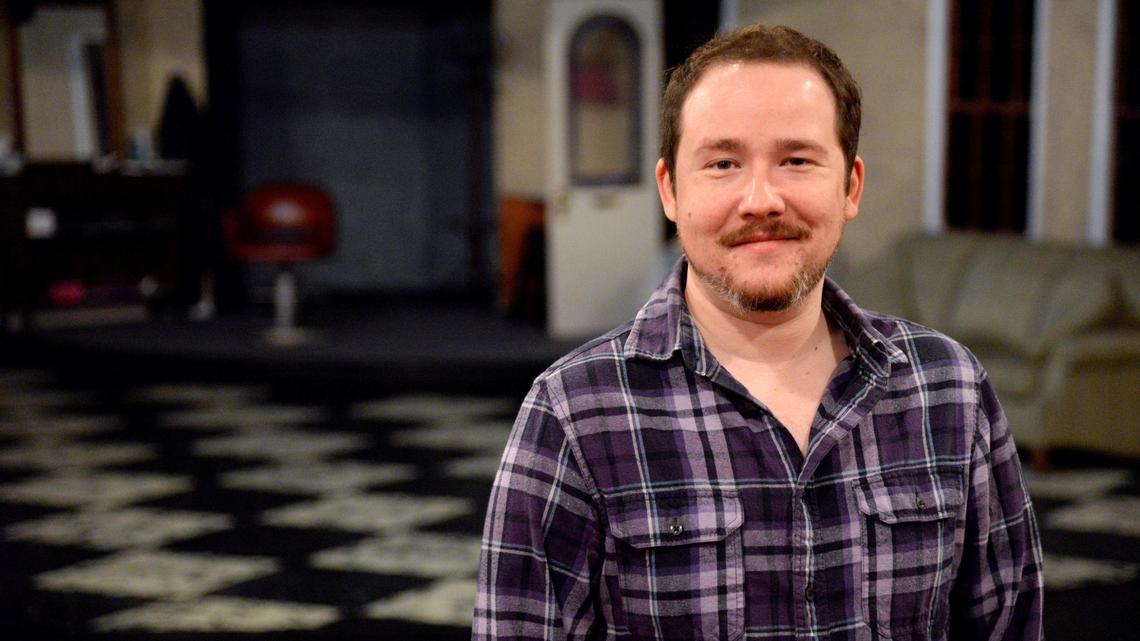 He was an actor in New York. Now he’s the new face of the Macon Little Theatre.