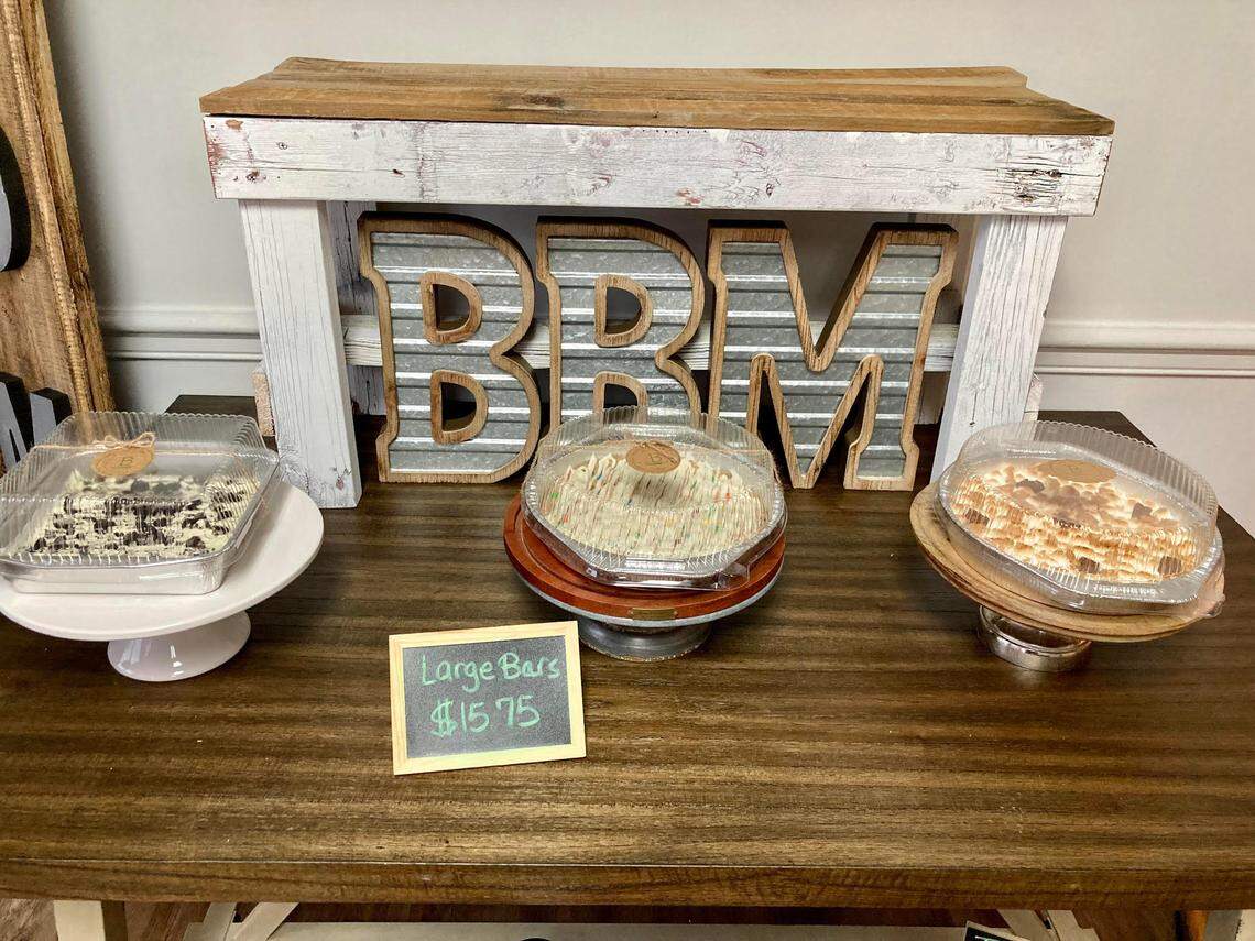 Baked goods for sale at the Brownbrook Market at 100 North Houston Lake Boulevard, Suite F, in Centerville.