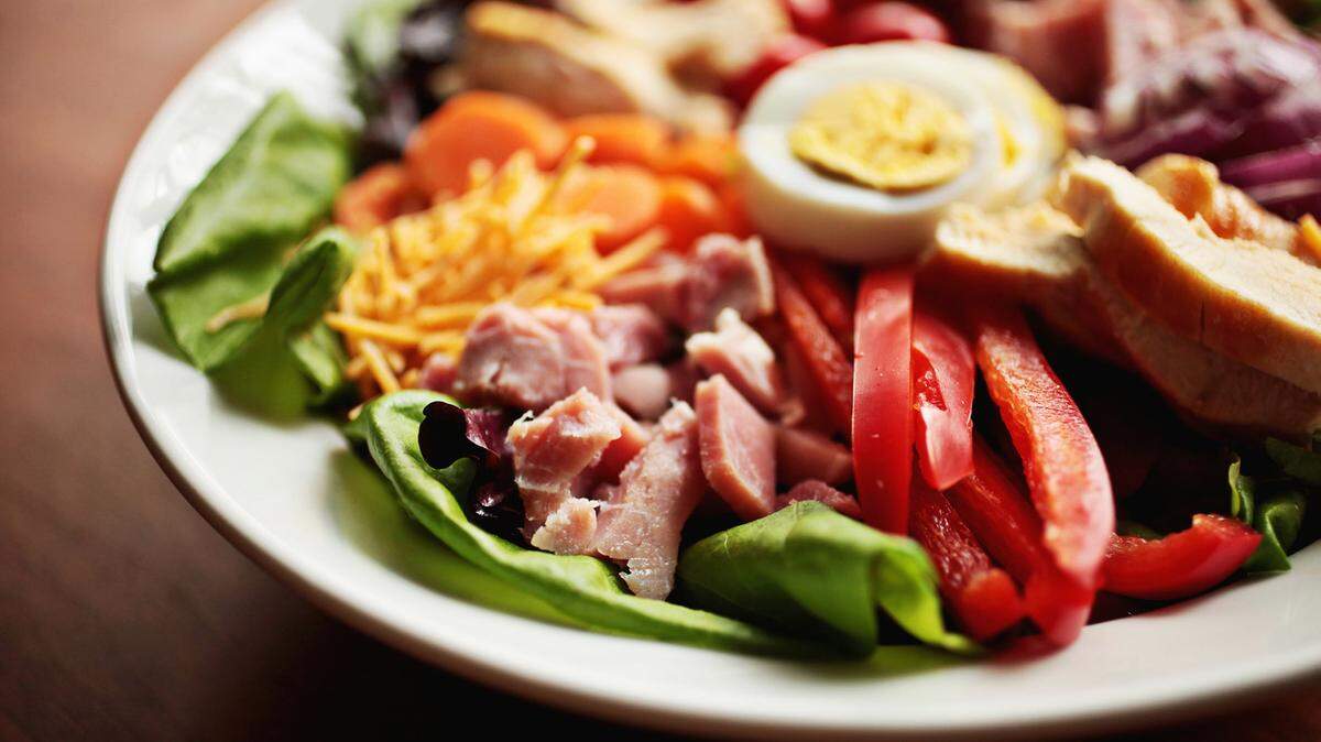 Sara Foster's All-American Chef Salad is a burst of color and the perfect salad to add leftover Easter ham.