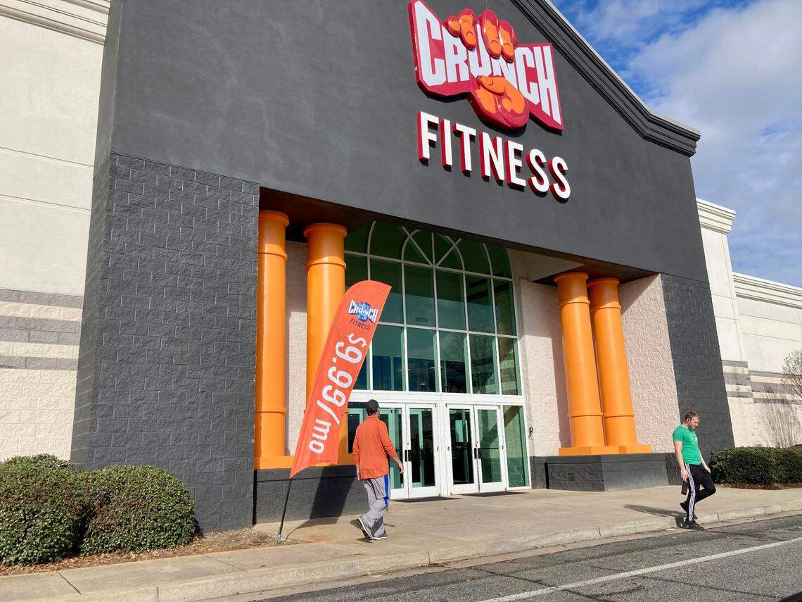 Crunch Fitness at 2930 Watson Blvd. in the former Sears spot at the Houston County Galleria in Centerville.