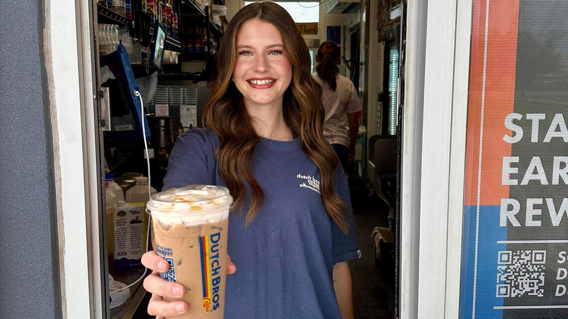 Oregon native proves ‘cool enough’ to open new Dutch Bros in Warner Robins