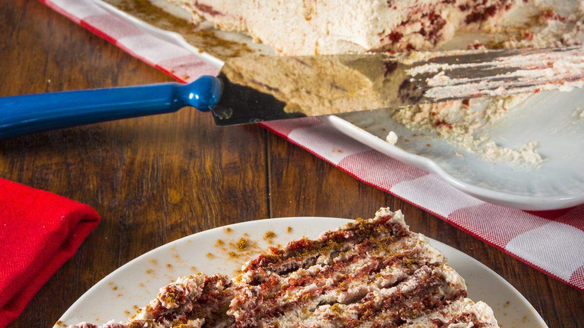 Red velvet icebox cake. Homemade red velvet wafers and cinnamon-flecked whipped cream make this red velvet recipe perfect for overachieving icebox cake-makers.