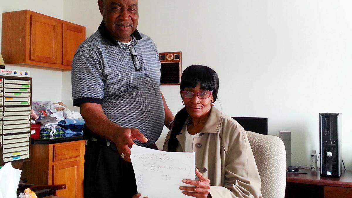 The Rev. John Thomas and Isadora Thomas started the Community Outreach Service Center in 1999.