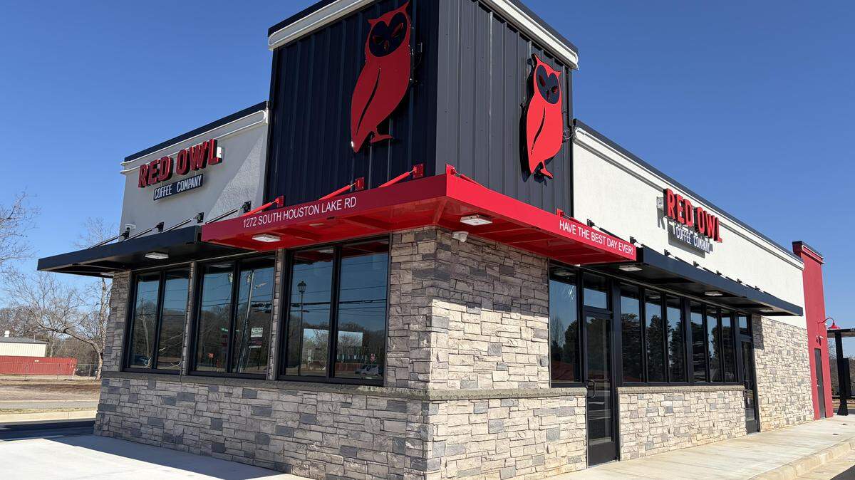 The new Red Owl Coffee Company at 1272 South Houston Lake Road in Warner Robins.