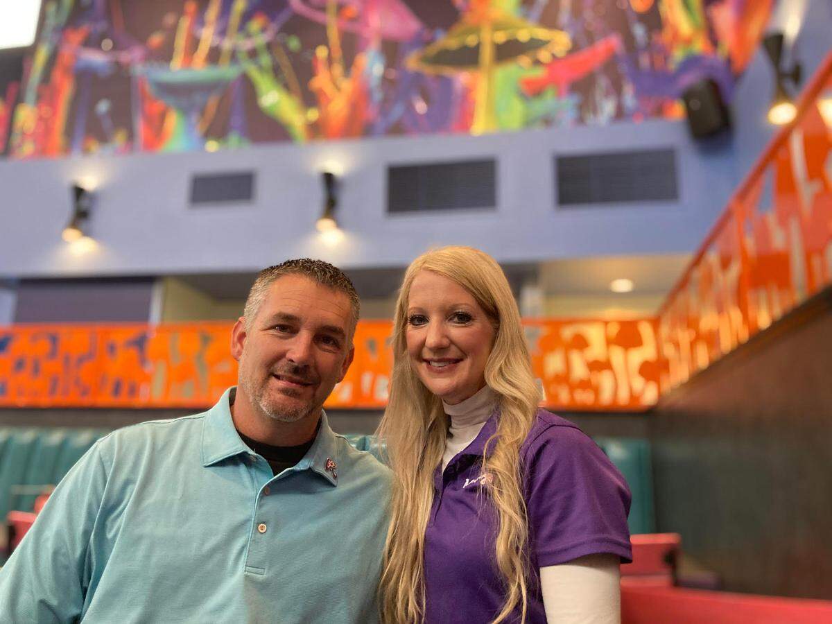 Brian and Brittanie Anderson, franchise owners of the Mellow Mushroom in Warner Robins.
