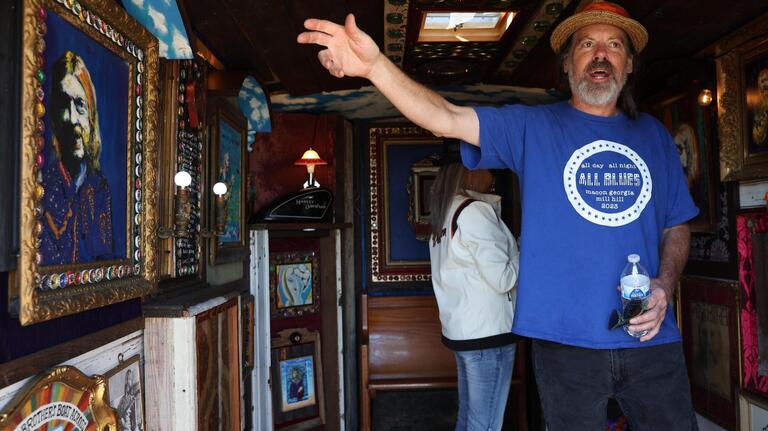 Local artist shares Macon music legacy with free mobile art exhibit. See inside.