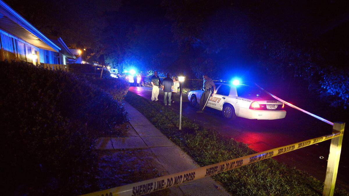 Glenwood Village Apartments the night of Sept. 5, 2015, when Crystal Walker Roberts was found slain.